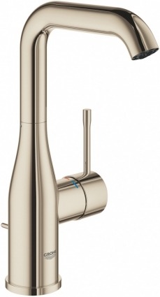 Смеситель Grohe Essence New 32628BE1 для раковины однорычажный, серебро