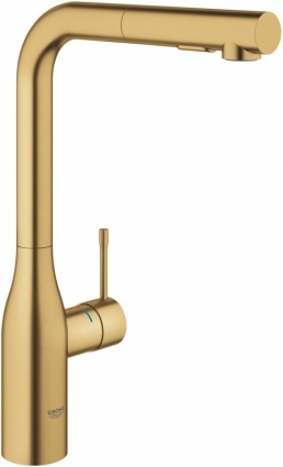 Смеситель Grohe Essence New 30270GN0 для кухонной мойки однорычажный, золото