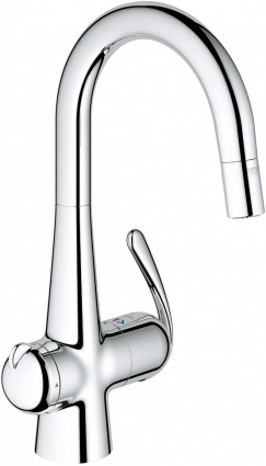 Смеситель Grohe Zedra 31203000 для кухонной мойки однорычажный, хром