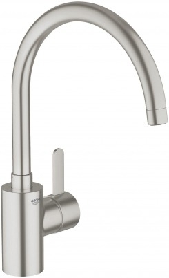 Смеситель Grohe Eurosmart Cosmopolitan 32843DC0 для кухонной мойки однорычажный, сталь