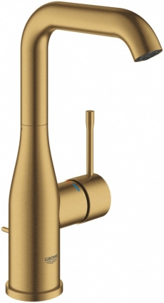 Смеситель Grohe Essence New 32628GN1 для раковины однорычажный, бронза
