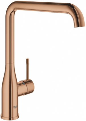 Смеситель Grohe Essence New 30269DA0 для кухонной мойки однорычажный, бронза