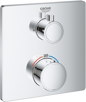 Термостат Grohe Grohtherm 24078000 для душа термостат, хром