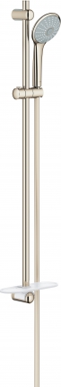 Душевой гарнитур Grohe Euphoria 27226BE1 90см золото, с полочкой-мыльницей