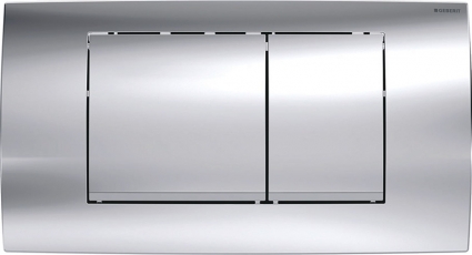 Кнопка смыва Geberit Twinline 30 115.899.KH.1 механическая