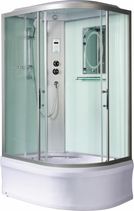 Душевая кабина Weltwasser WW500 Halle 1203 L прямоугольная-асимметричная, поддон глубокий