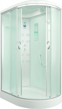 Душевая кабина Erlit Comfort ER4512PL-C3-RUS прямоугольная-асимметричная, поддон средний
