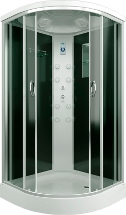 Душевая кабина Erlit Comfort ER4509P-C4-RUS четверть круга, поддон средний