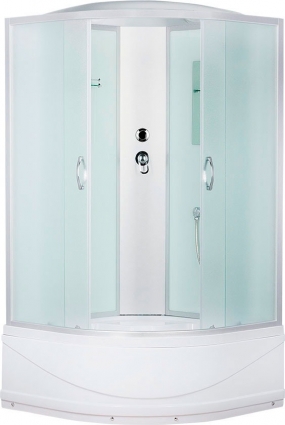 Душевая кабина Erlit Comfort ER3510TP-C3-RUS четверть круга, поддон глубокий