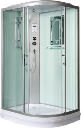 Душевая кабина Weltwasser WW500 Werra 1203 L прямоугольная-асимметричная, поддон средний