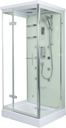Душевая кабина Weltwasser WW1000 Maine 90x90 L квадратная, поддон средний