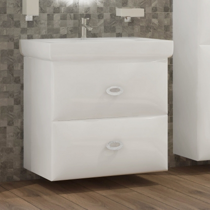 Тумба для комплекта Marka One Ovale 70П White