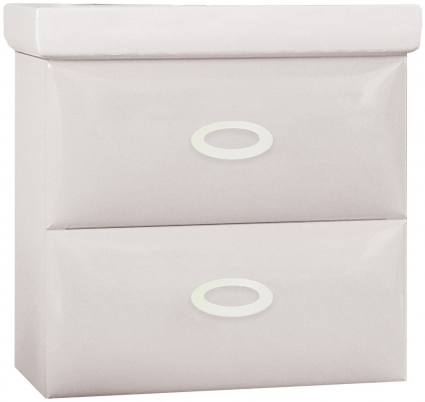 Тумба для комплекта Marka One Arrondi 70П white