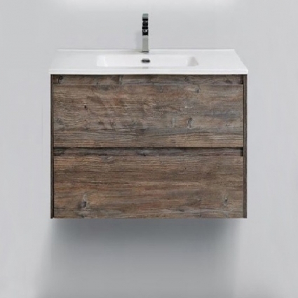 Тумба с раковиной BelBagno Kraft 70 pino pasadena, подвесная, с ящиками