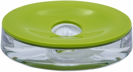 Мыльница Ridder Gaudy 2231305 зеленая цвет зеленый, настольная