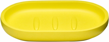 Мыльница Ridder Young 2236304 желтая цвет желтый, настольная