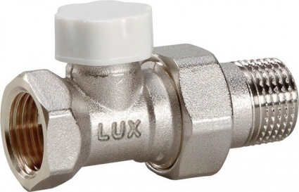 Вентиль Luxor DD 21 1/2" прямой, запорный, нижний