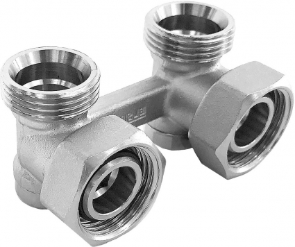 Вентиль Elsen Н ЕК-НГ ЕК 3/4"-3/4" Н-образный, угловой