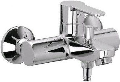 Смеситель Paffoni BLU BLU022CR для ванны с душем, однорычажный, хром