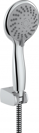 Душевой гарнитур Swedbe Harmony 5009 хром, штанга 23.73 см, шланг 175 см