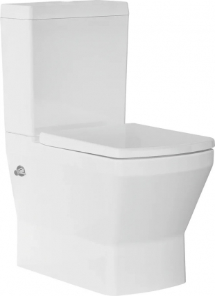 Унитаз-компакт Bien Neptun NPKD06301VE0W300TK2 белый, прямоугольный, 35x63 см