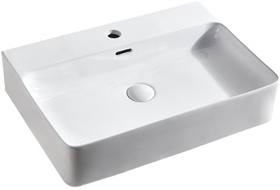 Раковина Mira MR-6043 цвет белый, прямоугольная