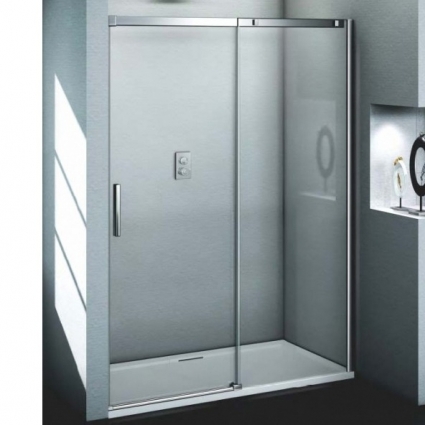 Душевая дверь в нишу Weltwasser WW800 800S2-110 раздвижная, стекло прозрачное