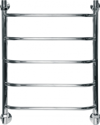 Полотенцесушитель водяной Ника Trapezium ЛТ 60/40-5 хром, лесенка, 5 секций
