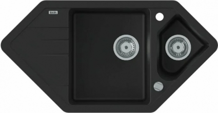 Мойка кухонная Iddis Vane G V26B965i87 матовая, асимметричная, с крылом, 96x50 см