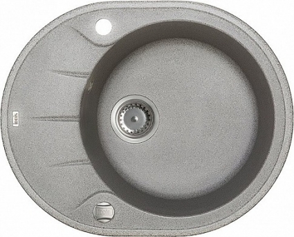 Мойка кухонная Iddis Kitchen G K07G621i87 матовая, овальная, 62x50 см