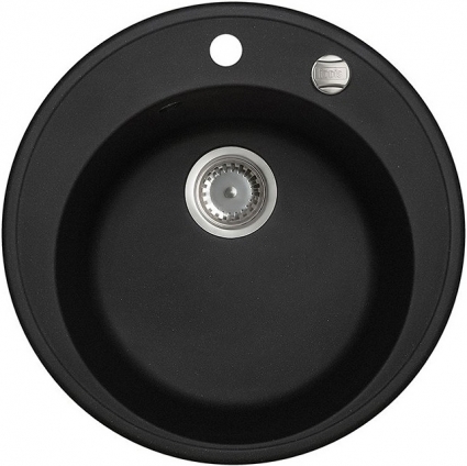 Мойка кухонная Iddis Kitchen G K01B511i87 матовая, круглая, 51x51 см
