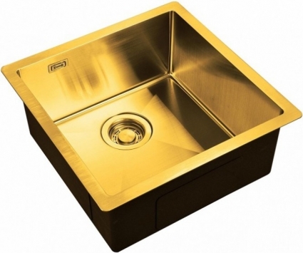 Мойка кухонная Zorg Light ZL R 480440 BRONZE брашированная, прямоугольная, 48x44 см