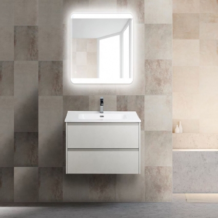 Мебель для ванной BelBagno Kraft 60 pietra bianco подвесная, с ящиками