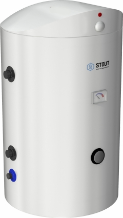 Водонагреватель Stout SWH-1110-000100 24 кВт, спиральный теплообменник, белый