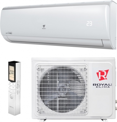 Кондиционер Royal Clima Triumph Inverter RCI-T38HN на площадь 35 кв.м., серебро, белый