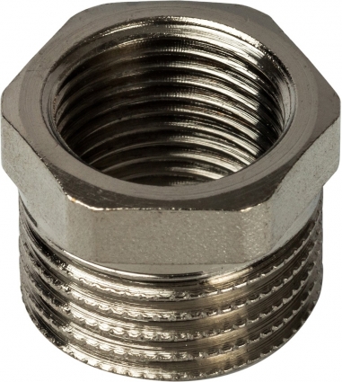 Футорка Stout SFT-0029 1/2"x3/8" никелированная