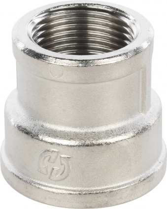 Муфта Stout SFT-0006 1"х3/4" переходная, никелированная