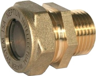 Муфта Neptun 012784 20x3/4" EF, с накидной гайкой