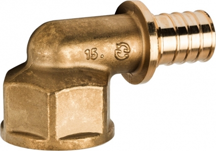 Угольник Stout SFA 0006 25xG 3/4", с внутренней резьбой, аксиальный