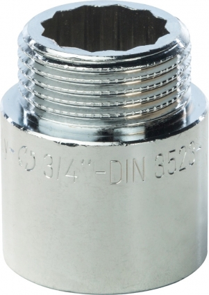 Удлинитель Stout SFT-0002 3/4" 25 мм хромированный