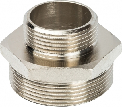 Ниппель Stout SFT-0004 2"х1 1/4" переходной, никелированный