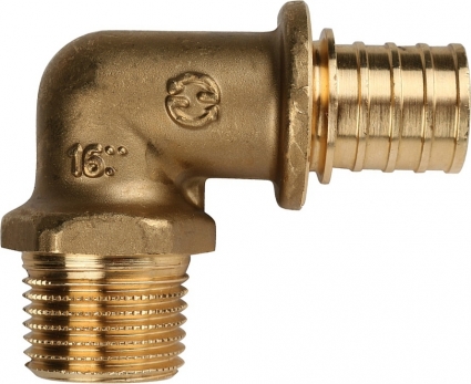Угольник Stout SFA 0005 20xR 1/2", с наружной резьбой, аксиальный