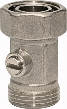 Узел присоединения Stout SVH 0005 3/4", прямой, раздельный