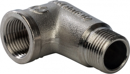 Угольник Stout SFT-0012 3/8" НВ, никелированный