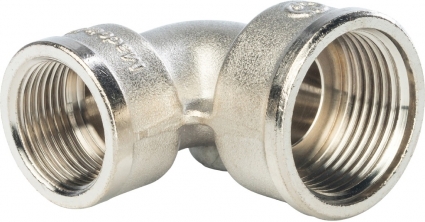 Угольник Stout SFT-0014 1quotx3/4" никелированный