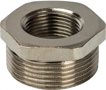 Футорка Stout SFT-0029 1 1/4"x3/4" никелированная