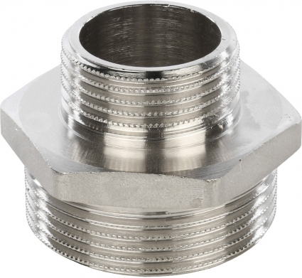 Ниппель Stout SFT-0004 1 1/2"х1" переходной, никелированный