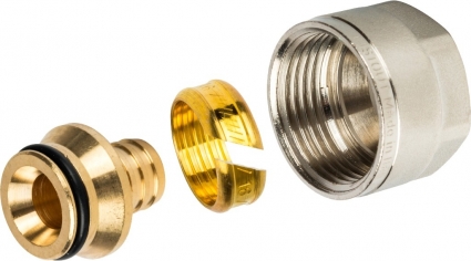 Резьбозажимное соединение Stout SFC-0024-001620 компрессионное, для труб PEX 16х2,0х1/2