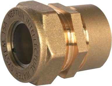Муфта Neptun 045147 20x1/2" EF, с накидной гайкой