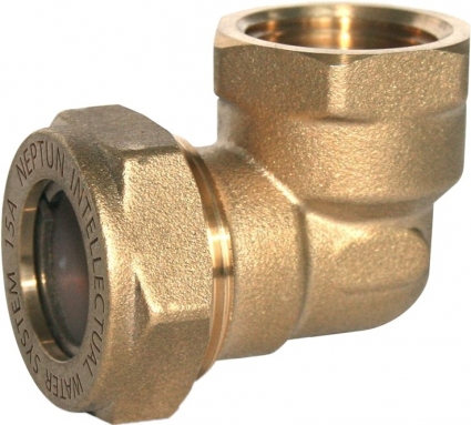 Угольник Neptun 021753 20x3/4" EF, с накидной гайкой